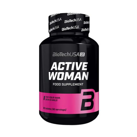 BioTechUSA Active Woman | 60 tabs • Vitamins & Minerals for an Active Lifestyle •